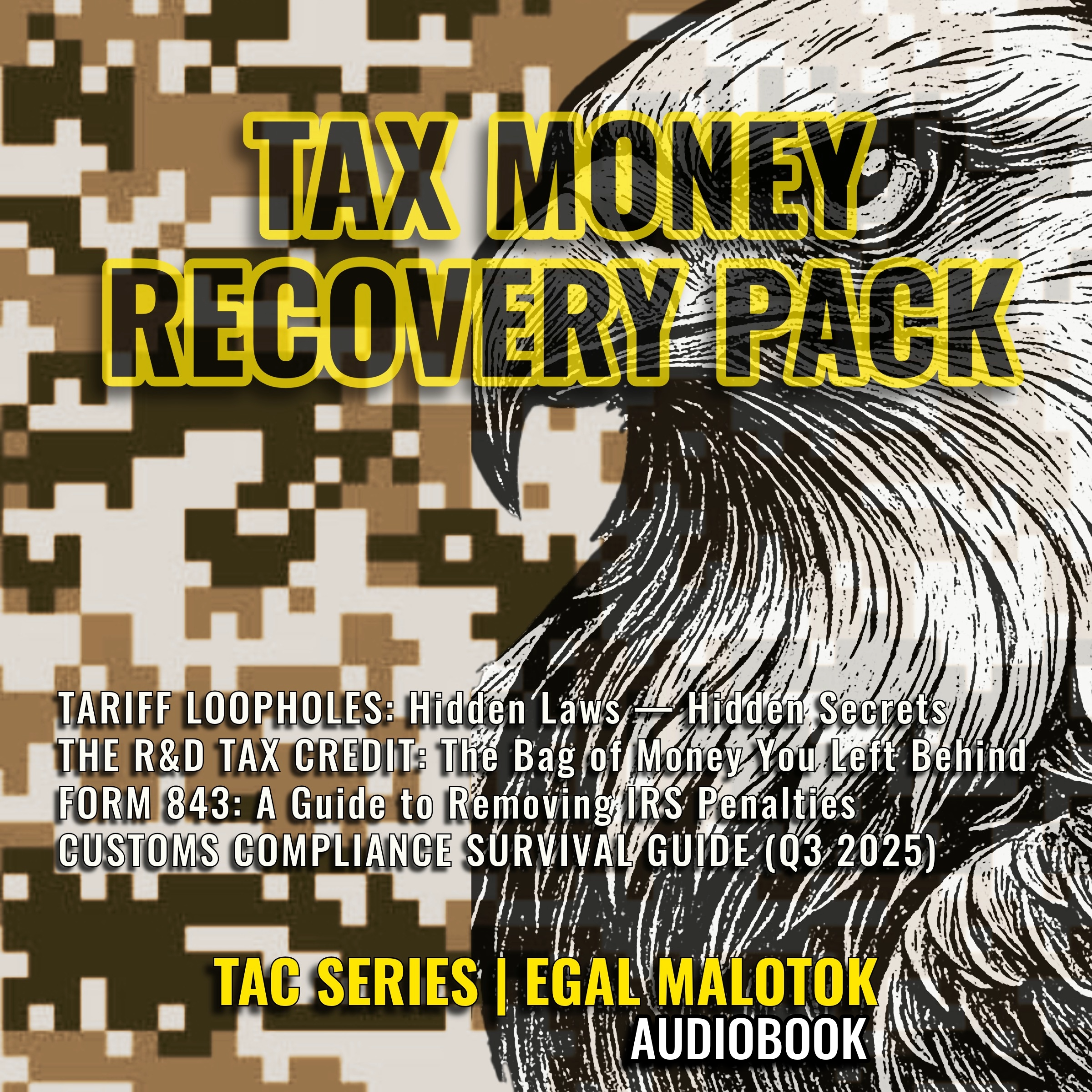 Tax Money Recovery Pack - Audiobook Set